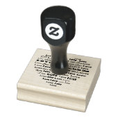 Liebe Herz Word Cloud Gummistempel (Stempel)