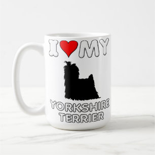 Liebe-Herz Yorkshire-Terrier-I meine Tasse