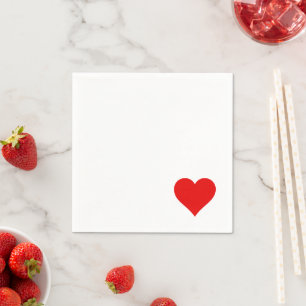 Liebe - Herzcocktail Napkins Serviette