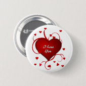 Liebe-Herzen Button (Vorne & Hinten)