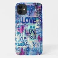 Liebe, HERZEN, Muster Case Mate iPhone Case