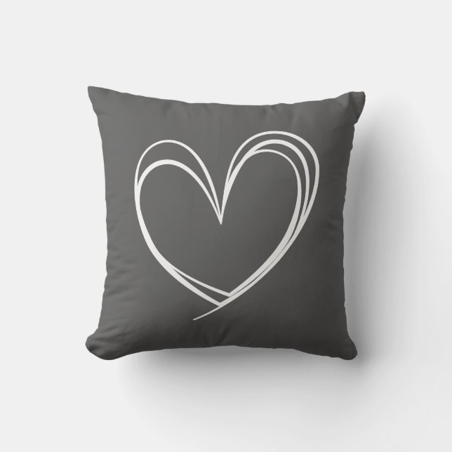 Liebe Herzform Valentine        Kissen (Vorderseite)