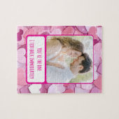 Liebe Herzinfarkt I Text Zurück Puzzle (Horizontal)