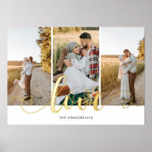 Liebe Herzkalligraphie 3 Foto Weiß Foliendrucke (Vorderseite)