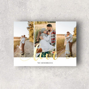 Liebe Herzkalligraphie 3 Foto Weiß Foliendrucke