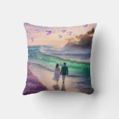 Liebe Herzkissen Kissen (Rückseite)