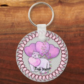 Liebe Herzkranz Schlüsselanhänger (Vorderseite)