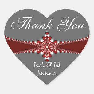 Liebe Herzlichen Dank, Ihr Aufkleber