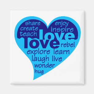 Liebe Herzmagnet Magnet