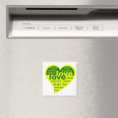 Liebe Herzmagnet Magnet (In Situ (Geschirrspüler))