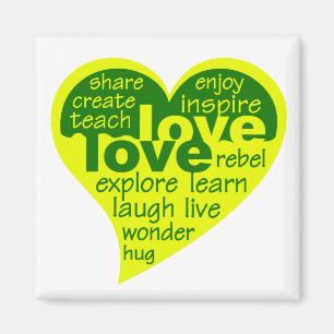 Liebe Herzmagnet Magnet