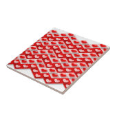 Liebe Herzmuster Fliese (Seite)