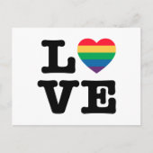 Liebe Herzrhythmus Postkarte (Vorderseite)