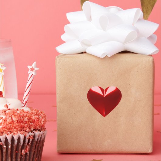 Liebe Herzsticker Herz-Aufkleber (Party)