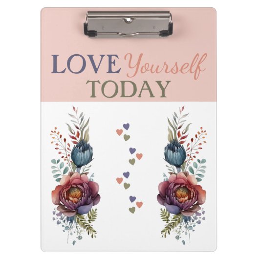 Liebe heute selbst klemmbrett (Vorderseite)