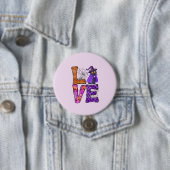Liebe - Hexenkatze Button (Beispiel)