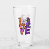 Liebe - Hexenkatze Glas (Rückseite)