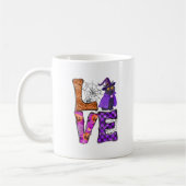 Liebe - Hexenkatze Kaffeetasse (Links)