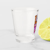 Liebe - Hexenkatze Schnapsglas (Links)