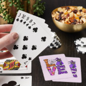 Liebe - Hexenkatze Spielkarten (In Situ)