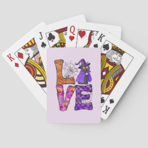 Liebe - Hexenkatze Spielkarten