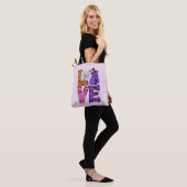 Liebe - Hexenkatze Tasche (Am Model)