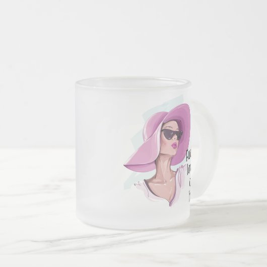 Liebe hier draußen mattglastasse (VorderseiteRechts)