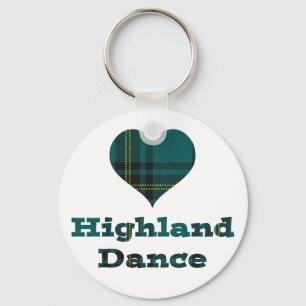 Liebe Highland Dance Schlüsselanhänger