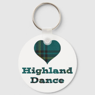 Liebe Highland Dance Schlüsselanhänger