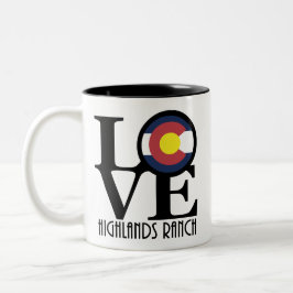 LIEBE Highlands Ranch Colorado 11oz Tasse