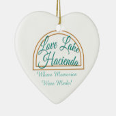 Liebe Highlights Keramik Ornament (Rechts)