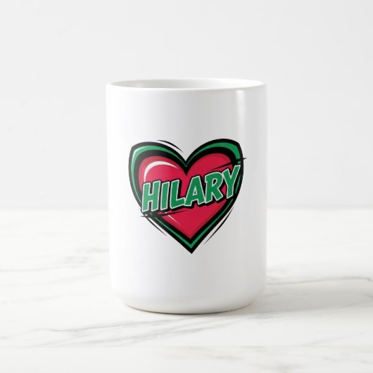 Liebe Hilary Kaffeetasse (Mittel)