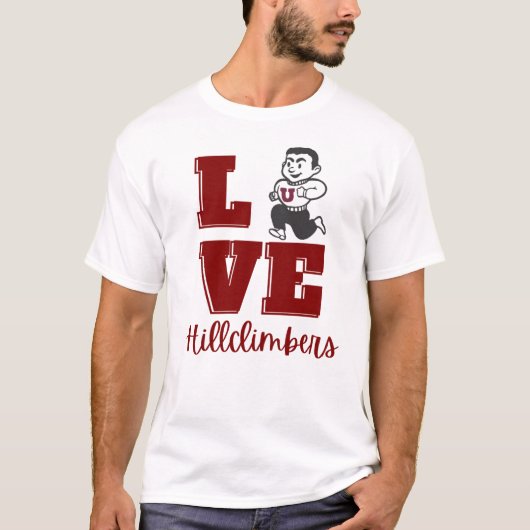Liebe Hillclimbers Tshirt (Vorderseite)