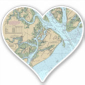 Liebe Hilton Head Island Aufkleber (Vorderseite)