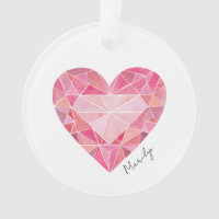 Liebe Hinweis Rosa Diamantherz-Film Chemischer NAM