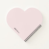 Liebe Hinweise von Mama & Vater Kleine Miss Baby Notizblock (Rückseite)