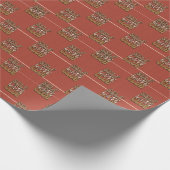 Liebe Hippie Peace Positive Geschenkpapier (Ecke)