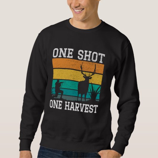 Liebe Hirschjagdsaison Hirschjäger Tierjäger Sweatshirt (Vorderseite)
