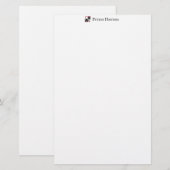 LIEBE Hochzeit Briefpapier (Vorne/Hinten)