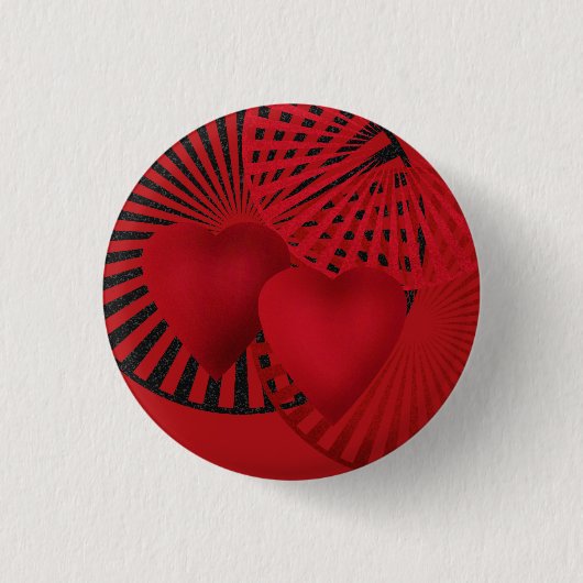 Liebe. Hochzeit Button (Vorderseite)