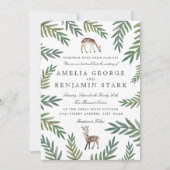 Liebe Hochzeit Einladung (Vorderseite)