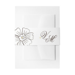 Liebe-Hochzeit Einladungsbanderole