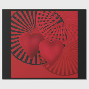 Liebe, Hochzeit Geschenkpapier