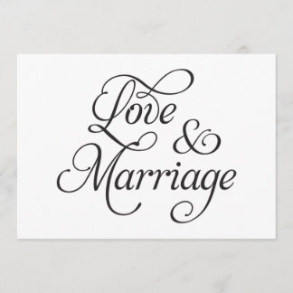 Liebe & Hochzeit Hochzeitskarte Einladung