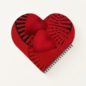 Liebe, Hochzeit Notizblock (Rückseite)