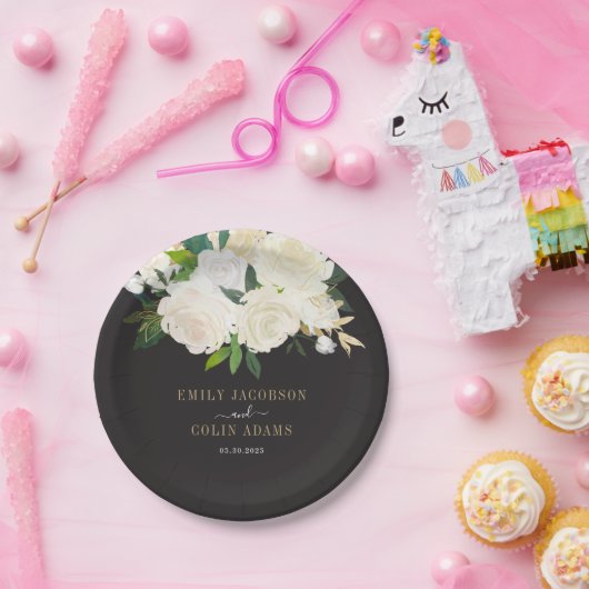 Liebe Hochzeit- oder Brautparty-Teller Pappteller (Party)