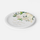 Liebe Hochzeit- oder Brautparty-Teller Pappteller (Schrägansicht)