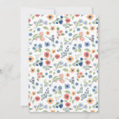 Liebe Hochzeit Probe Abendessen Einladung (Rückseite)