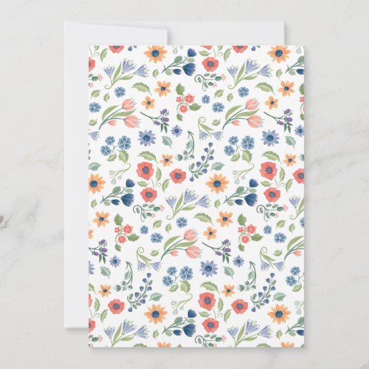 Liebe Hochzeit Probe Abendessen Einladung (Rückseite)