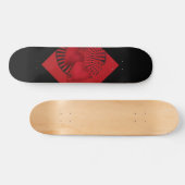 Liebe. Hochzeit Skateboard (Horizontal)